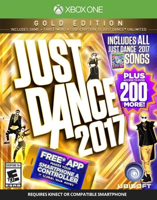 Just Dance 2017 Gold Edition (Includes Just Dan (Microsoft Xbox One) (US IMPORT) - Image 1 of 4