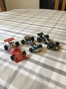 3 x Corgi Racing Cars. Surtees TS9, John player & STP Patrick Eagle Made in  GB. - Picture 1 of 5