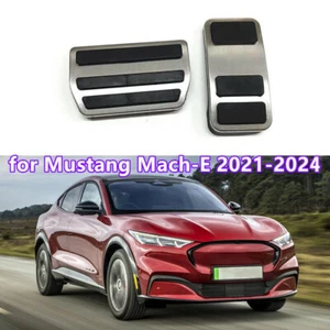 Accelerator Foot Pedal Cover Kit Non-slip for Ford for Mustang Mach-E 2021-2024 - Bild 1 von 2