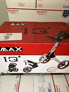 2023 Big Max IQ+ Plus 3-Wheel Golf Trolley Folding Compact Cart - Picture 1 of 4