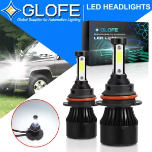 2X 6000K 9007 LED Headlight Hi/Low Bulbs Kit For Nissan Frontier 2001 2002-2020 - Picture 1 of 8