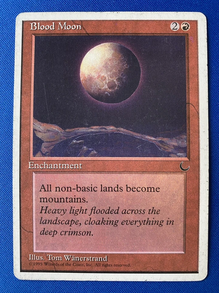 Blood Moon - Chronicles - MTG - MP - Image 1 of 2