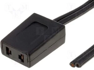 Cable de alimentación para ventilador enchufe recto 1m para 2,8x0,3mm - Imagen 1 de 1