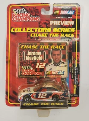 Racing Champions Jeremy Mayfield 12 NASCAR Mobil 1 2001 Foto 1 de 2