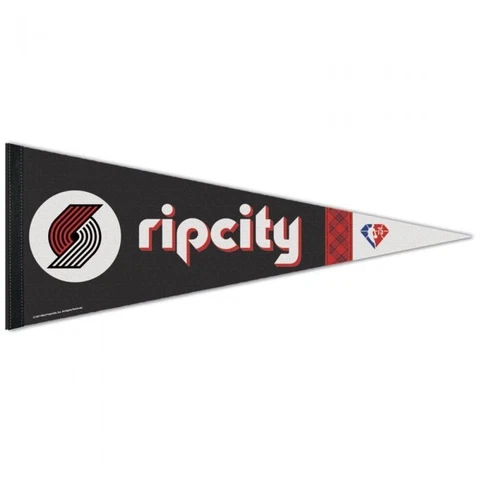 PORTLAND TRAILBLAZERS CITY EDITION PREMIUM QUALITY PENNANT 12"X30" BANNER NBA Cover