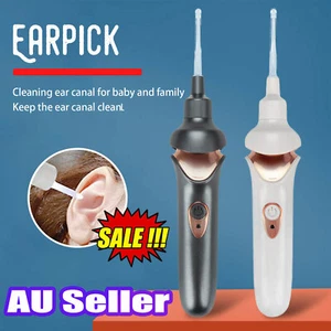 Electric Ear Pick Ear Wax Painless Cleaning Cleaner Device Removal Vacuum AU - Picture 1 of 14