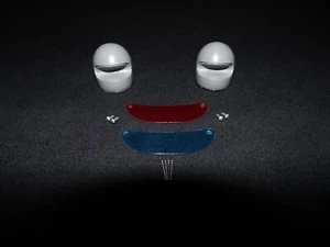 Cascos de choque de campana hueca Tamiya 1/12 para figuras de motociclistas modelo - Imagen 1 de 1