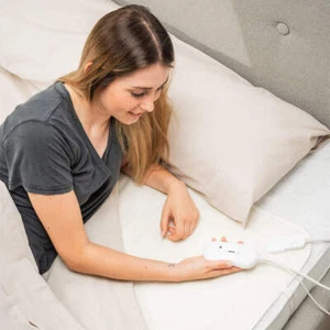 Elektrisches Wärmeunterbett für Doppelbett Blewarm InnovaGoods 60+60 W 140 x 160 - Bild 1 von 8