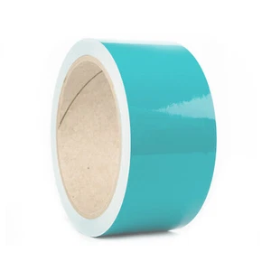 Zierstreifen Türkis Glanz 50mm Auto Aufkleber Linien Sticker Leisten Styling - Bild 1 von 6