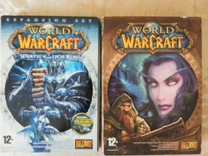 2006 Blizzard World of War Craft Wrath of Lich King PC CD Rom Video game - Picture 1 of 12