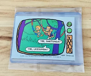 1990 Topps Die Simpsons Serie 1 Sammelkarte #81 Neuwertig - Bild 1 von 2
