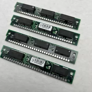 16MB 30-Pin Parity 4pc set of 4MB Memory 3 Chip SIMM IBM PC 386 486 XT MAC 4x9 - Picture 1 of 11