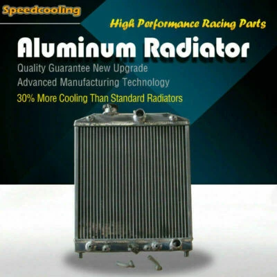 铝制散热器适用于本田思域讴歌 EL 92-00 1.1 英寸进口/插座 2 行芯 AT — 第 1/4 张图片