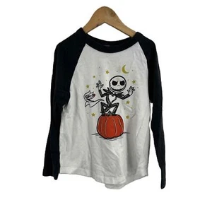 Disney Hanna Andersson Tee Nightmare Before Christmas Jack Skellington Size 5 - Picture 1 of 5