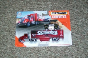 MATCHBOX CONVOYS LONESTAR CAB & BOX TRAILER WITH '72 FORD BRONCO NEW FOR 2020 #1 - Picture 1 of 2
