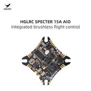 HGLRC SPECTER 15A AIO MPU6000 F411 Flight Controller 15A 4in1 ESC for FPV - Picture 1 of 16