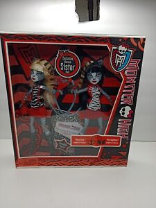 Monster High Exclusive Werecat Sister Pack Meowlody i Purrsephone NIEOTWARTY