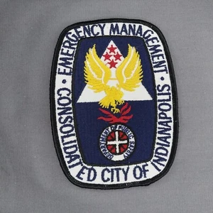 Parche Consolidated City of Indianapolis IN 5.5" X 4" gestión de emergencias PS - Imagen 1 de 2
