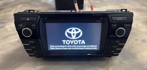 NEW SCREEN! 2014-2016 TOYOTA COROLLA RADIO CD STEREO TOUCH-SCREEN 86140-02050 - Picture 1 of 6