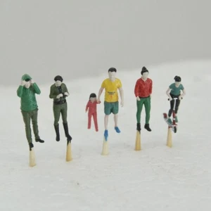LaoYao 1/87 HO Sandtischszene Miniaturfiguren Vorfärbung - Bild 1 von 4