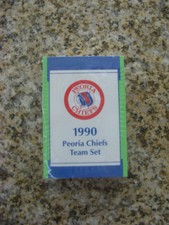 1990 PEORIA CHIEFS MINOR LEAGUE TEAM SET SEALED CHICAGO CUBS
