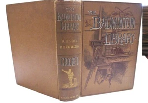 Steel & Lyttelton Cricket Badminton Magazine First Edition 1888 - Picture 1 of 6