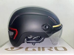Casco Giro Ethos SHIELD LED Negro Mate Mediano 55-59 cm - Imagen 1 de 7