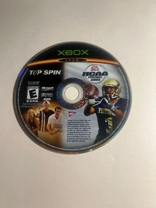 NCAA Football 2005 Top Spin Combo (Microsoft Xbox 2004) Disc Only Tested Working - Picture 1 of 2