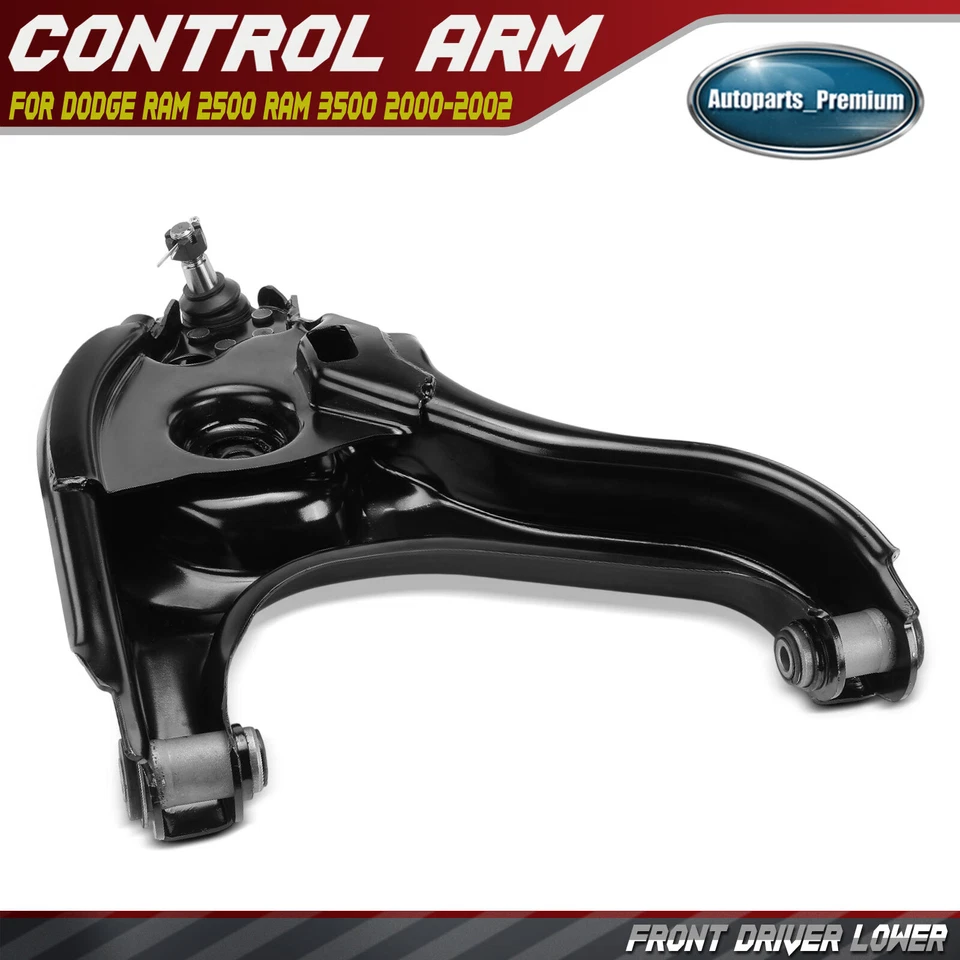 Front Left Lower Control Arm w/ Ball Joint Assembly for Dodge Ram 2500 Ram 3500 - Image 1 of 4
