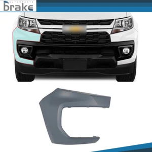 1* Front Passenger Side Primed Bumper Upper Fascia For 2021 2022 Chevy Colorado - Picture 1 of 7