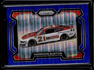 2024 PRIZM RACING BLUE PULSAR PRIZM #39 RIDES Harrison Burton 22/75! - Picture 1 of 2