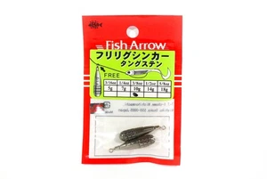 Fish Arrow Free Rig Tungster Sinker 3/8 oz 2 piezas por paquete (2077) - Imagen 1 de 6
