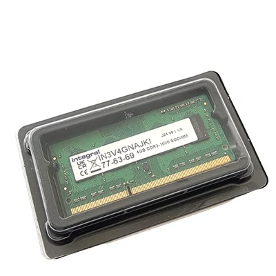 New ✔ Integral 4GB RAM PC3-12800 DDR3-1600MHz SODIMM CL11 non-ECC • IN3V4GNAJKI - Image 1 of 3