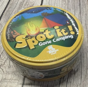 Spot It! Gone Camping Party Game  - Asmodee - Dobble Game - 2016 - NIB - Picture 1 of 3