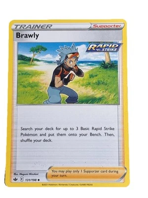 New: 2021 Pokémon TCG Brawly 131 Chilling Reign Regular Uncommon - Image 1 of 2