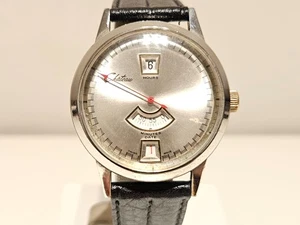 VINTAGE SELTENE HERREN SWISS JUMP HOUR DIGITAL MECHANISCHE UHR "CHATEAU"-" BULER" - Bild 1 von 15