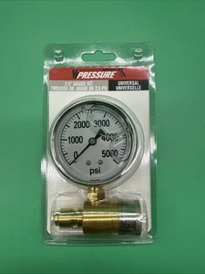 Manómetro para lavadora a presión Northstar - 5000 PSI, 3/8 pulgadas Montaje - Imagen 1 de 8