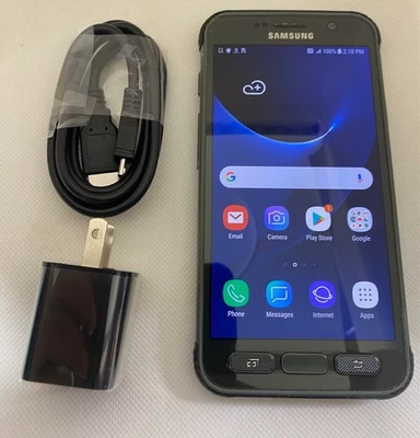 Samsung Galaxy S7 Active - G891A - 32 GB - Verde Camuflaje AT&T Desbloqueado - Usado Bueno Foto 1 de 4