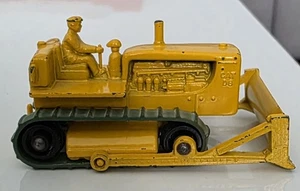 CAJA DE CERILLAS DIECAST VINTAGE LESNEY, MOKO No. 8, CATERPILLAR BULLDOZER D8 INGLATERRA - Imagen 1 de 8