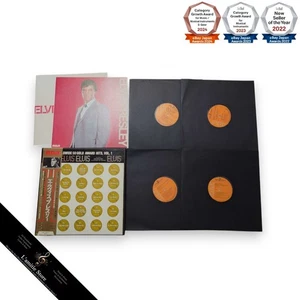 Elvis Presley SRA-9173-76 LP Record with Poster and Obi Used - Picture 1 of 7