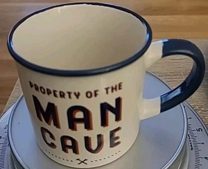 Man Cave *Coffee Mug *Property Of The Man Cave* New* - Picture 1 of 4
