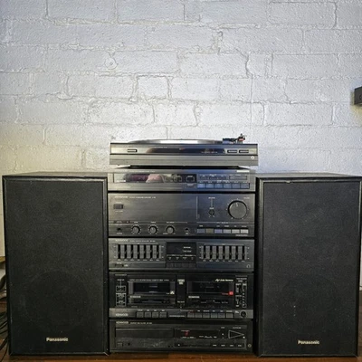 Kenwood A-3X HiFi Stereo Stack System x6 Separates, TT, CD, Tape & Lautsprecher - Bild 1 von 4