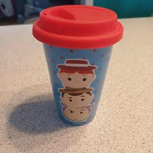 Disney Toy Story Tsum Tsum Ceramic Travel Mug Excellent Condition - Picture 1 of 8
