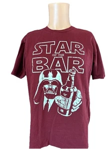 Vintage Star Wars Darth Vader STAR OF THE BAR Shirt Size Large Men’s - Picture 1 of 10