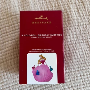 Hallmark Keepsake Ornament A Colorful B-day Surprise Disney Sleeping Beauty 2020 - Picture 1 of 12