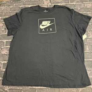NIKE Sportswear Dark Obsidian Blue Short Sleeve T Shirt 100% BV1997 Mens 3XL NEW - Picture 1 of 5