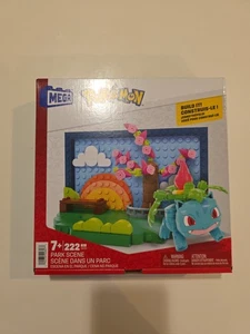 MEGA Pokemon Buildable Figure Set - PARK SCENE (222 Pieces) HXF81 - New - Picture 1 of 3