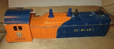 LIONEL #6250 SEABOARD NW2 SWITCHER BODY,USED W;ALL TRIM PARTS - Image 1 of 4