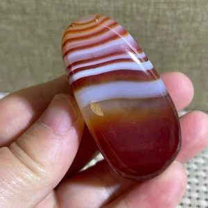 Raro natural Gobi seda envuelta ágata Madagascar hermoso de ver 42g c253 - Imagen 1 de 7