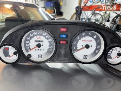 1998 Ski doo Mach 1 700 Triple SPEEDOMETER GAUGE  DASH PLATE INSTRUMENT PANEL - Image 1 of 4